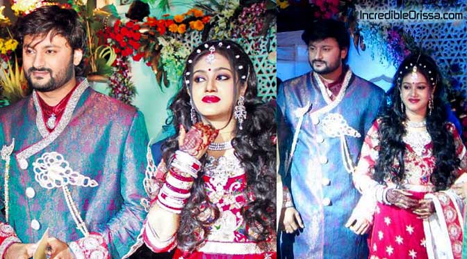 Anubhav, Barsha’s marriage reception